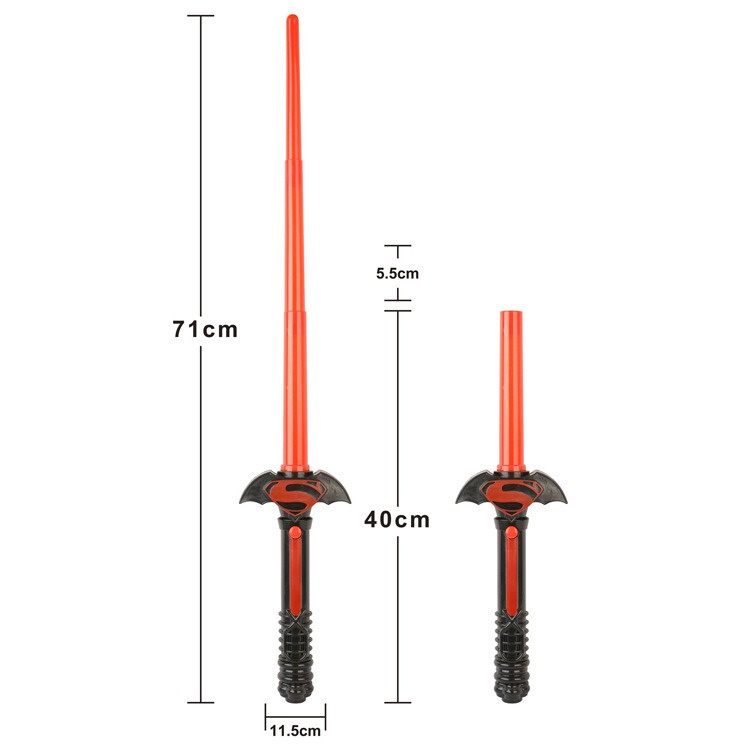 Set Thanh Kiếm Đồ Chơi Jedi Sabre Có Đèn Led Phát Sáng Cho Trẻ Em