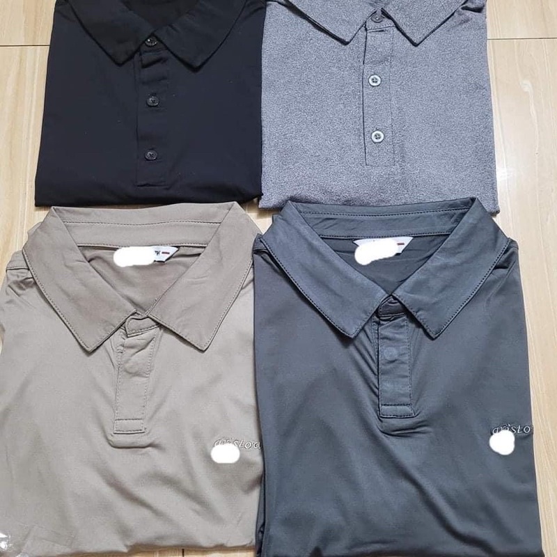 Áo polo thun lạnh xuất Hàn cho nam.