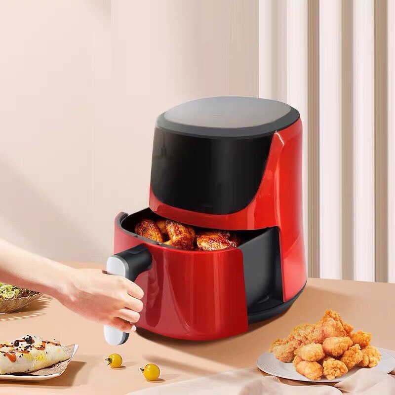Nồi chiên không dầu 5L điện tử Nhập Khẩu Cát Á tự ngắt , Nồi chiên không khí 5 lít
