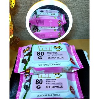 bịch khăn ướt 80 gr siêu mềm, khăn dày, khăn ko mùi