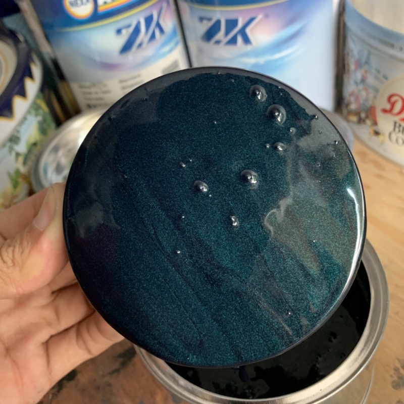 Sơn Ô tô Toyota Zace 6P2 màu xanh vỏ dưa