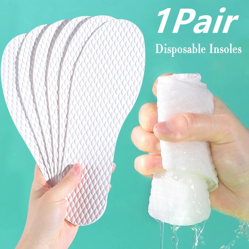 1 Cặp Đệm Lót Giày Mềm Mại Thoáng Khí Thấm Hút Mồ Hôi Chống Trượt Cắt Được Dành Cho Nam Nữ