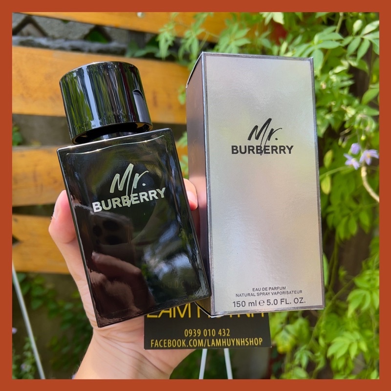 Nước hoa Nam MR BURBERRY BBR EDP 5ml - 10ml