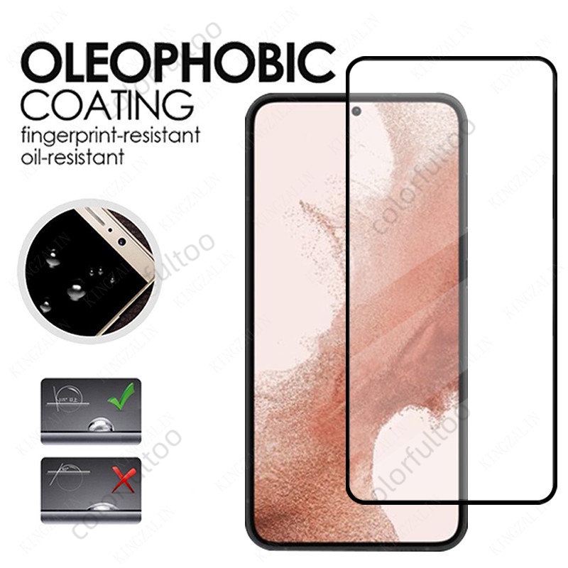 Kính Cường Lực 9H 2 Trong 1 Bảo Vệ Toàn Màn Hình Cho Samsung Galaxy S23 S22 S21 Ultra Plus S23Ultra S23 + S22 + S21 + 5G
