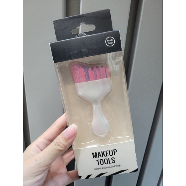 Cọ trang điểm MAKEUP TOOLS Romantic Ice-cream 2in1 Brush  MINISO
