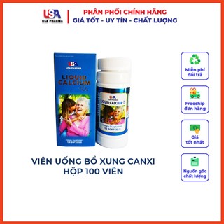 Canxi LIQUID Calcium D3 - Bổ sung canxi chống còi xương, loãng xương, kém phát triển, ngăn ngừa thoái hóa