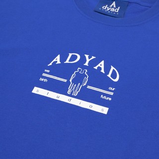 Áo Thun Xanh Tay Lỡ / Oversized Blue Tee - Adyad Studios
