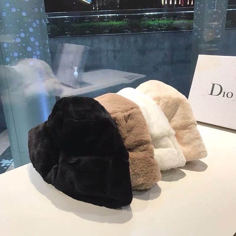 Mũ Lông Thỏ Siêu Dày Ấm Và Đứng Phom