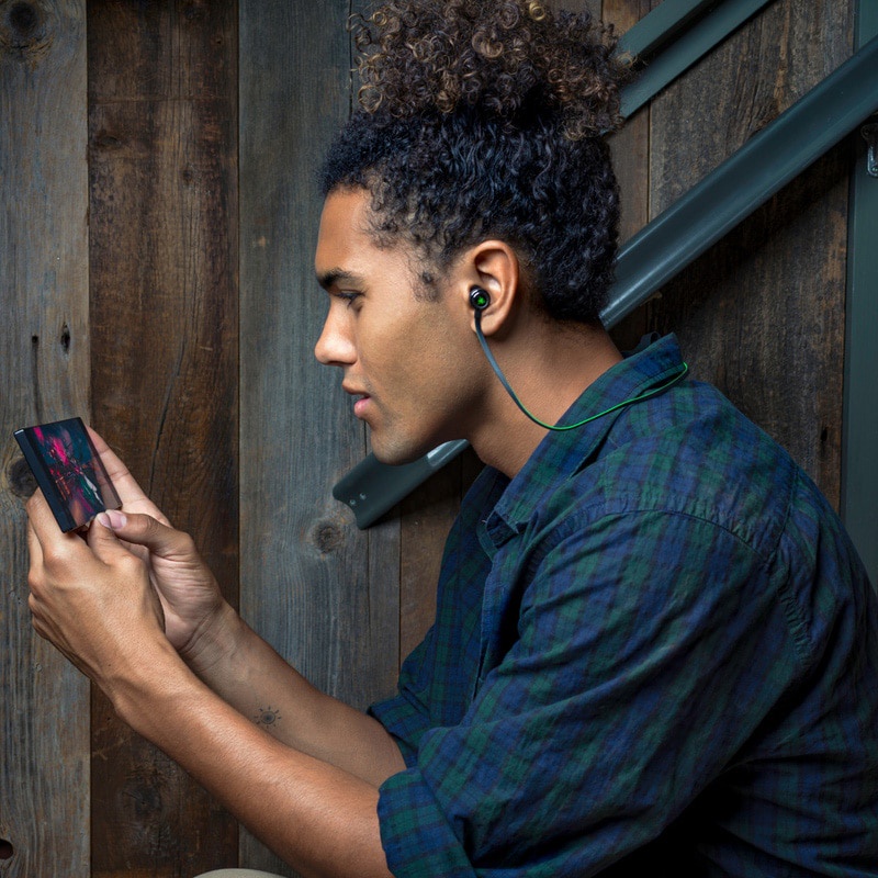 Tai Nghe Bluetooth Thể Thao Razer Hammerhead BT Không Dây Chống Rơi Tích Hợp Mic Siêu Bền