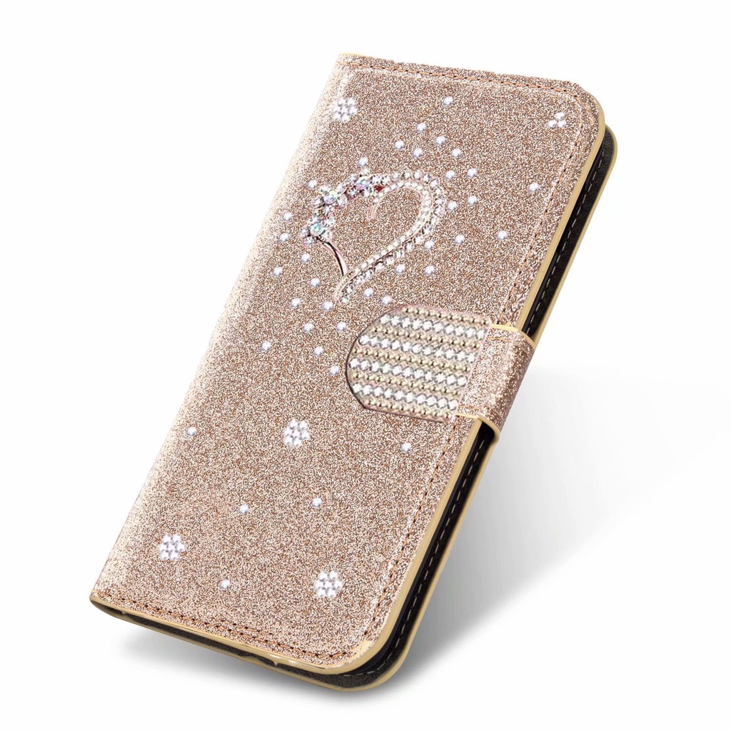 Ốp Lưng Điện Thoại Dạng Ví Da Lật Dành Cho iPhone 12 Mini 12 Pro Max 11 Pro Max