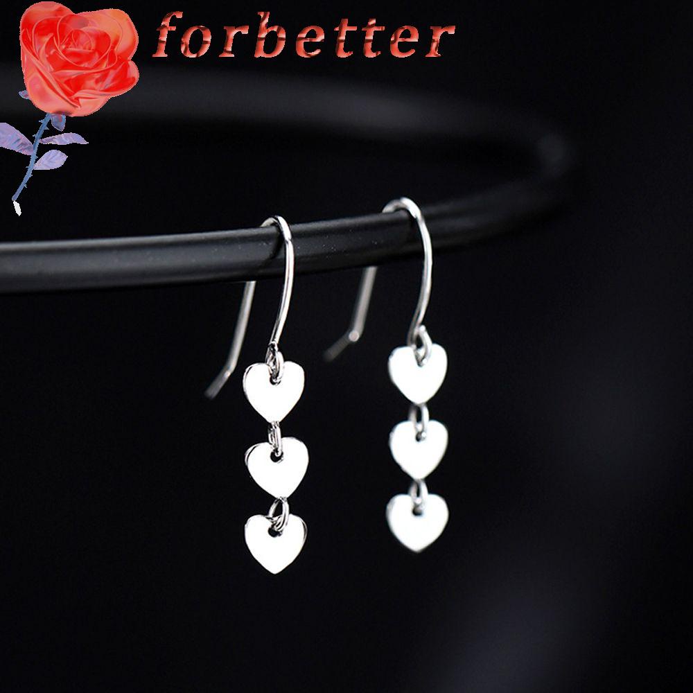 Khuyên tai hình trái tim phong cách hàn quốc thời trang cho nữ