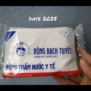 Bông gòn thấm nước y tế Bạch Tuyết 10g ..