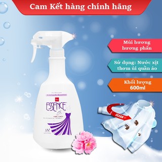 Nước xịt ủi thơm quần áo Essence Nhập Khẩu Thái Lan 600ml