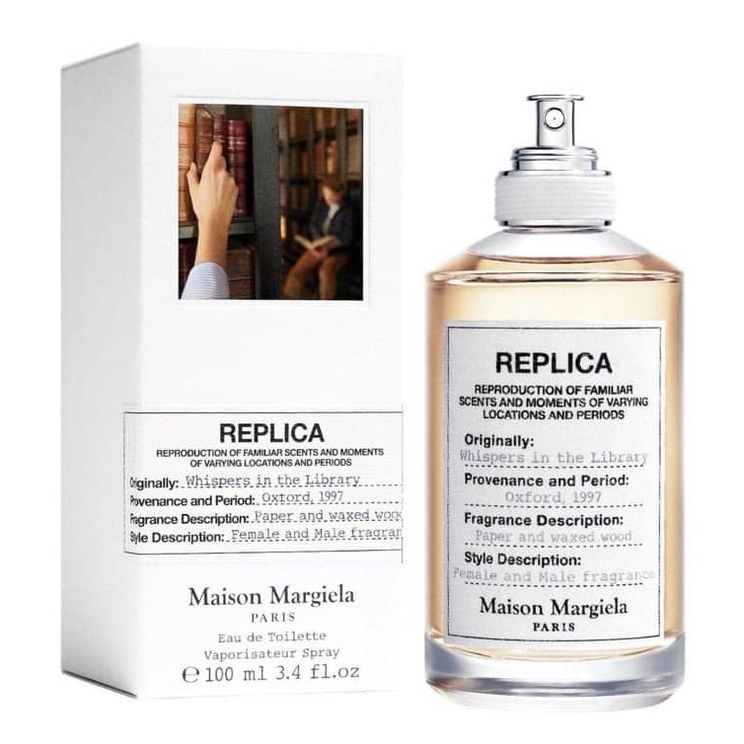 (Chính hãng) Mẫu thử - Nước hoa unisex Maison Margiela Replica Whispers in the Library EDT 10ml