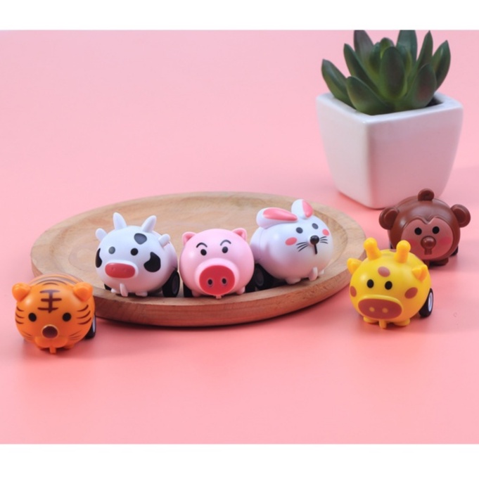 PETMK COMBO 3/5 XE THÚ CƯNG MINI CHẠY DÂY CÓT ĐỒ CHƠI (MÀU GIAO NGẪU NHIÊN), ĐỒ CHƠI THÚ CƯNG