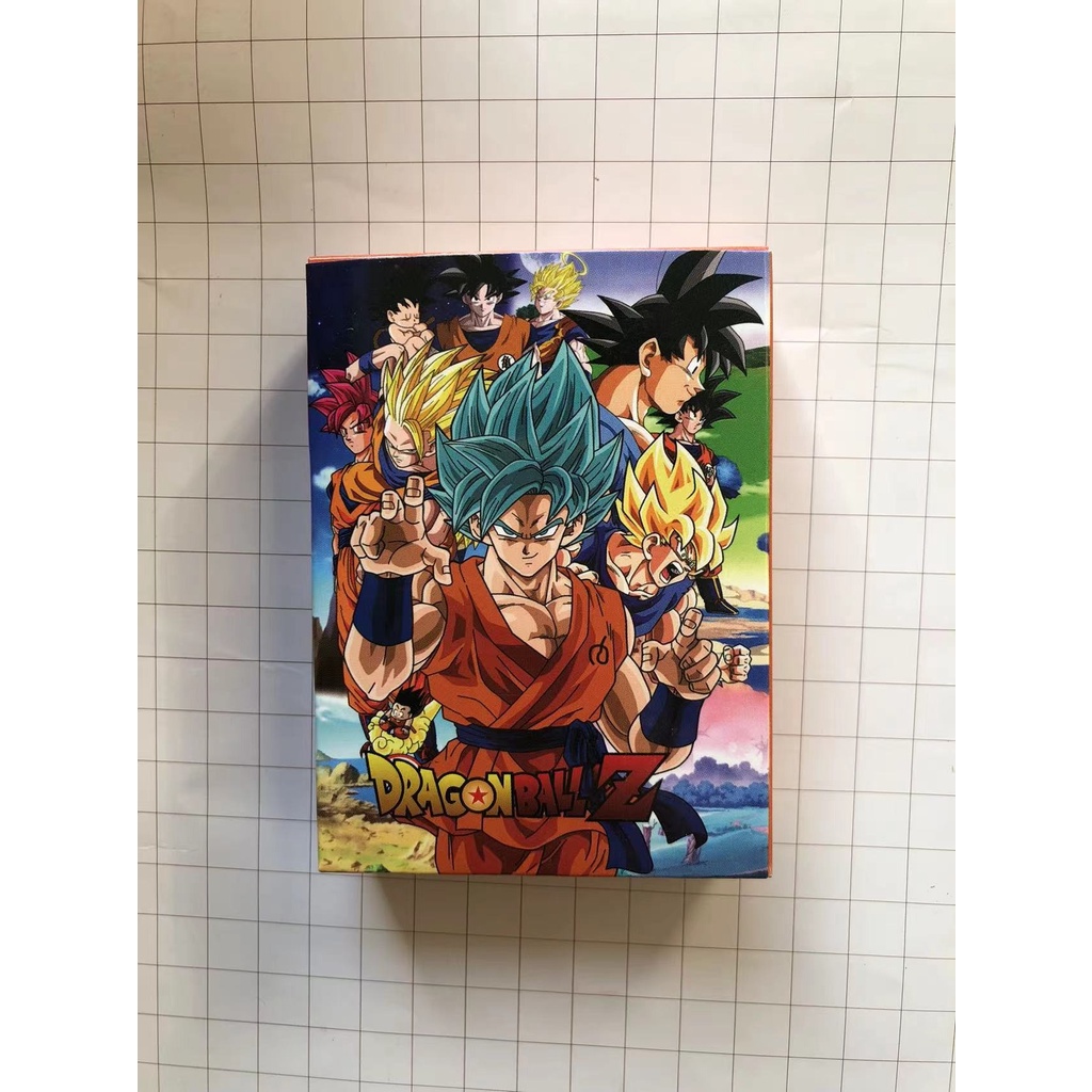 Hộp 54 Thẻ bài 7 viên ngọc rồng Dragon Ball có đầy đủ nhân vật Songoku,songohan,ca-đíc,fire