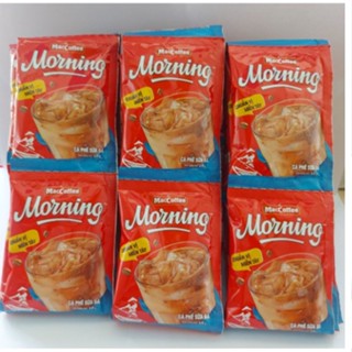 Cà phê sữa đá Morning (Dây 12 gói x 16g).
