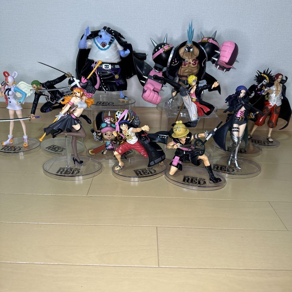 Mô hình One Piece chính hãng - Team Mũ Rơm +  - Film Red - Ichiban Kuji