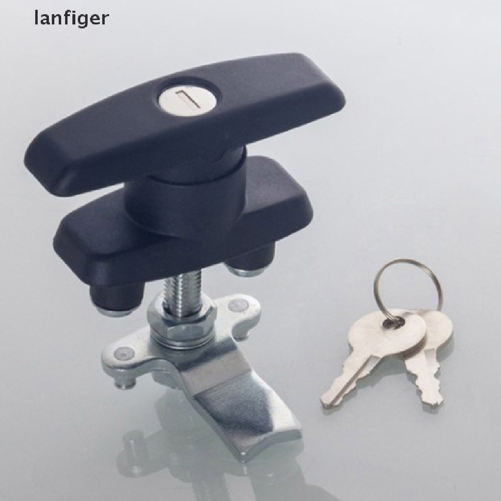 Lanf T Chốt / Chìa Khóa Mạ Màu Đen Phù Hợp Với Tủ Quần Áo / Hộp Thư Kí / Tủ Quần Áo EN