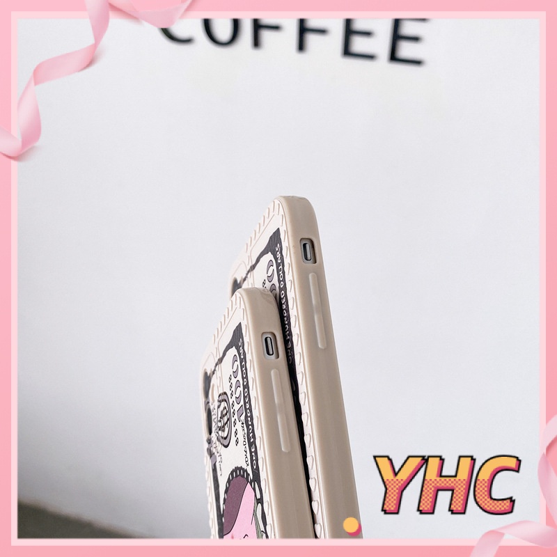 Ốp điện thoại họa tiết SpongeBob hoạt hình thích hợp tương thích iPhone 13 12 11 Pro Max X XS Max XR 8 7 6 Plus 3021