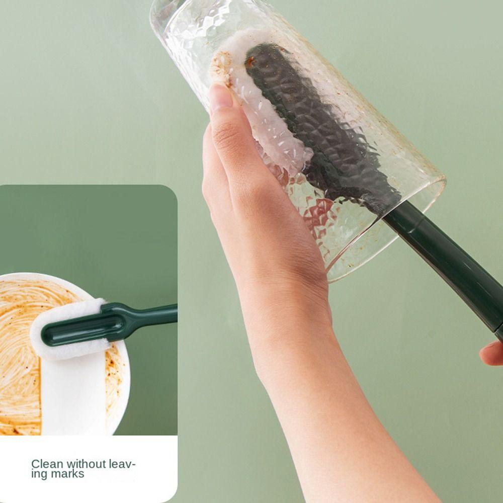 GOGOUP Bàn Chải Chà Rửa Chén Đĩa Với Tay Cầm Dài Mới