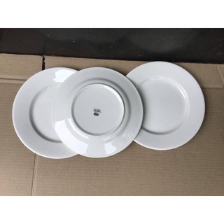 [Siêu Sale] Combo 3 dĩa sứ cao cấp 8inch cạn (19.5cm)
