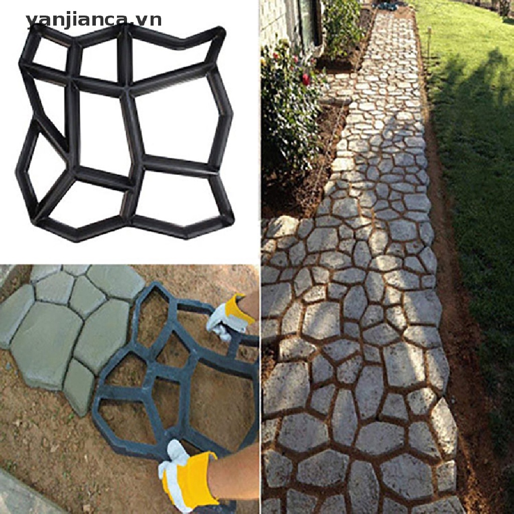 Khuôn Đổ Xi Măng / Đá Xi Măng Dùng Trang Trí Vườn DIY