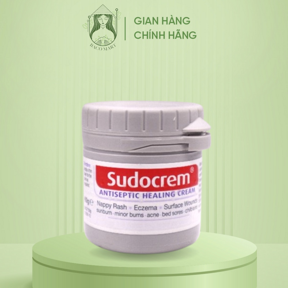 Kem hăm tã cho trẻ sơ sinh Sudocrem Nội Địa Anh 60g Baco Mart