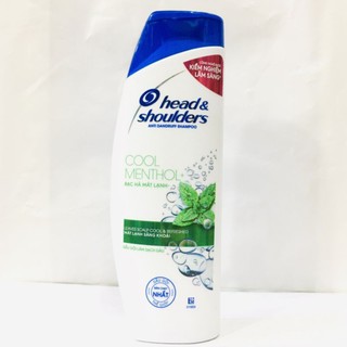 Dầu gội Head & Shoulder sạch gàu, bạc hà mát lạnh 330ml