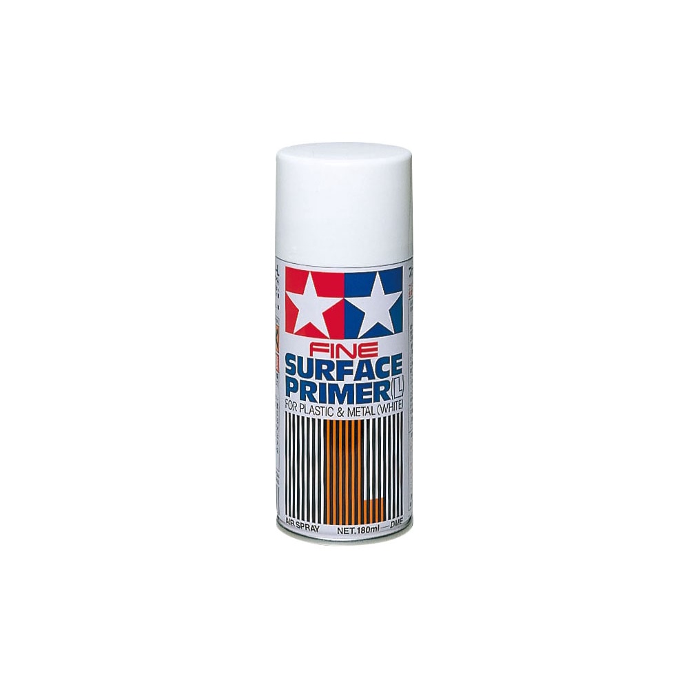87044 Sơn lót màu trắng TAMIYA FINE SURFACE PRIMER L FOR PLASTIC & METAL (WHITE)