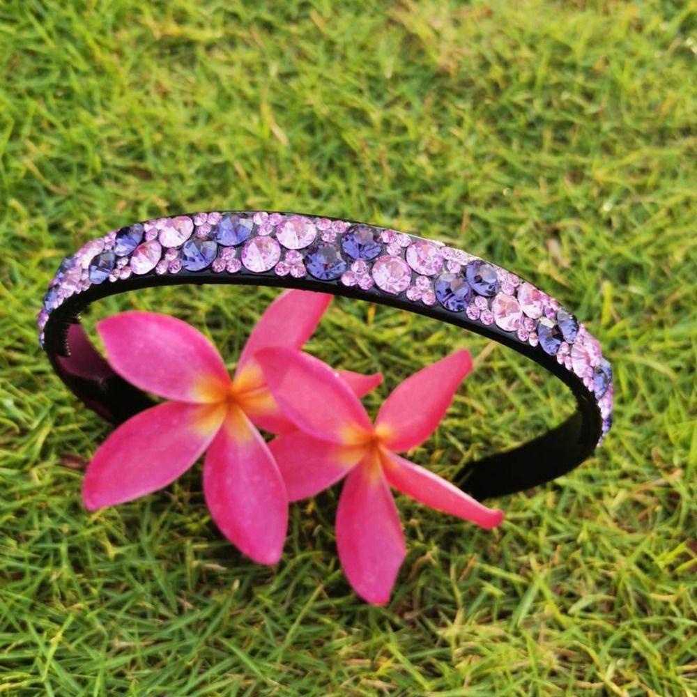 ANEMONE Băng Đô Cài Tóc Rửa Mặt / Trang Điểm Chống Trượt Phong Cách Baroque Ngọt Ngào Thích Hợp Làm Quà Tặng