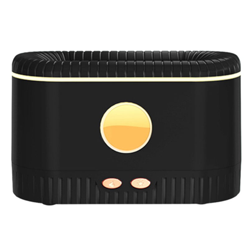 1 Máy Khuếch Tán Tinh Dầu Tạo Độ Ẩm Không Khí Bằng Sóng Siêu Âm Màu Đen