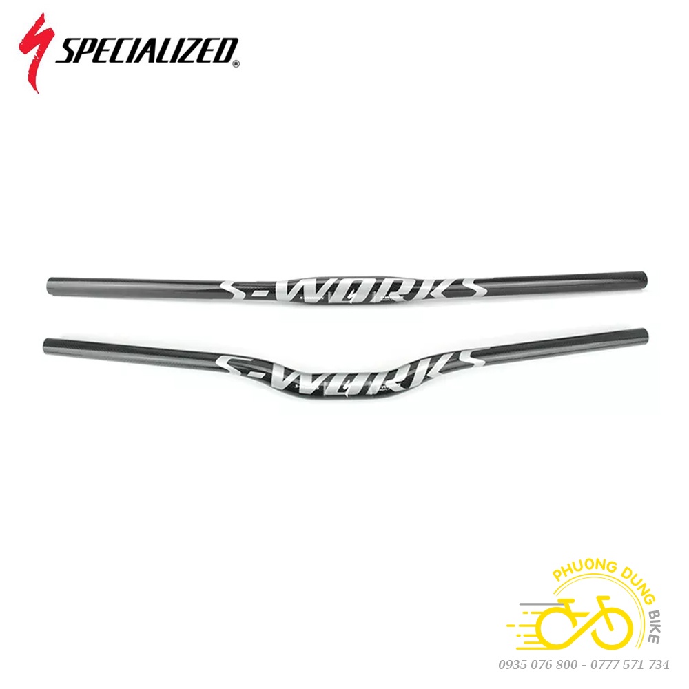 Ghi đông ngang Carbon T800 xe đạp S-WORKS 31.8x 660mm