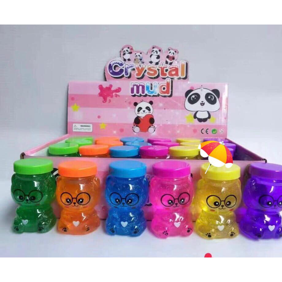 1 hũ Slime/ Slam trong giúp thư giãn chơi vui cho cả người lớn và trẻ em