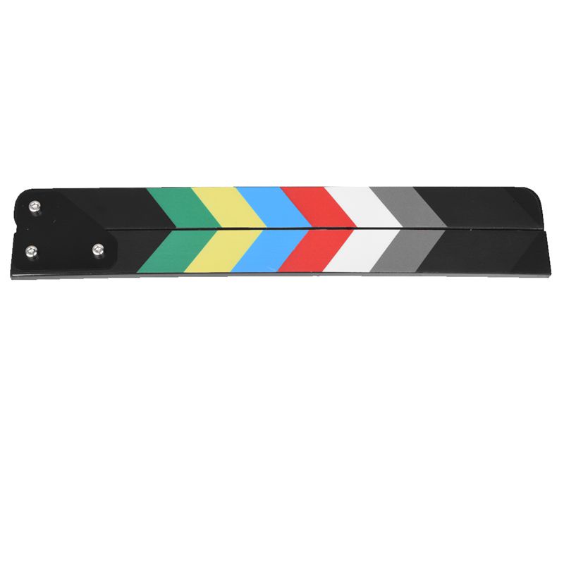 Bảng Clapperboard Nhiều Màu Sắc Bằng Acrylic Để Chơi Trò Chơi