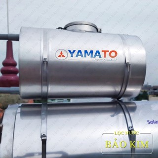 Bình phụ, bồn phụ inox 304 - 50 lít dùng cho máy nước nóng năng lượng mặt trời Yamato