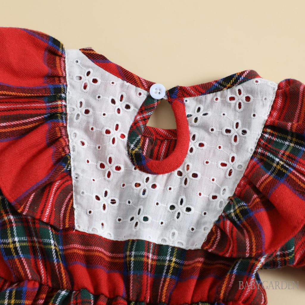 Đầm Tay Ngắn Cổ Thuyền Viền Ren Họa Tiết Kẻ Sọc Phối Bèo Dễ Thương Thời Trang Mùa Hè Cho Bé Gái 6 Tháng-4 Tuổi