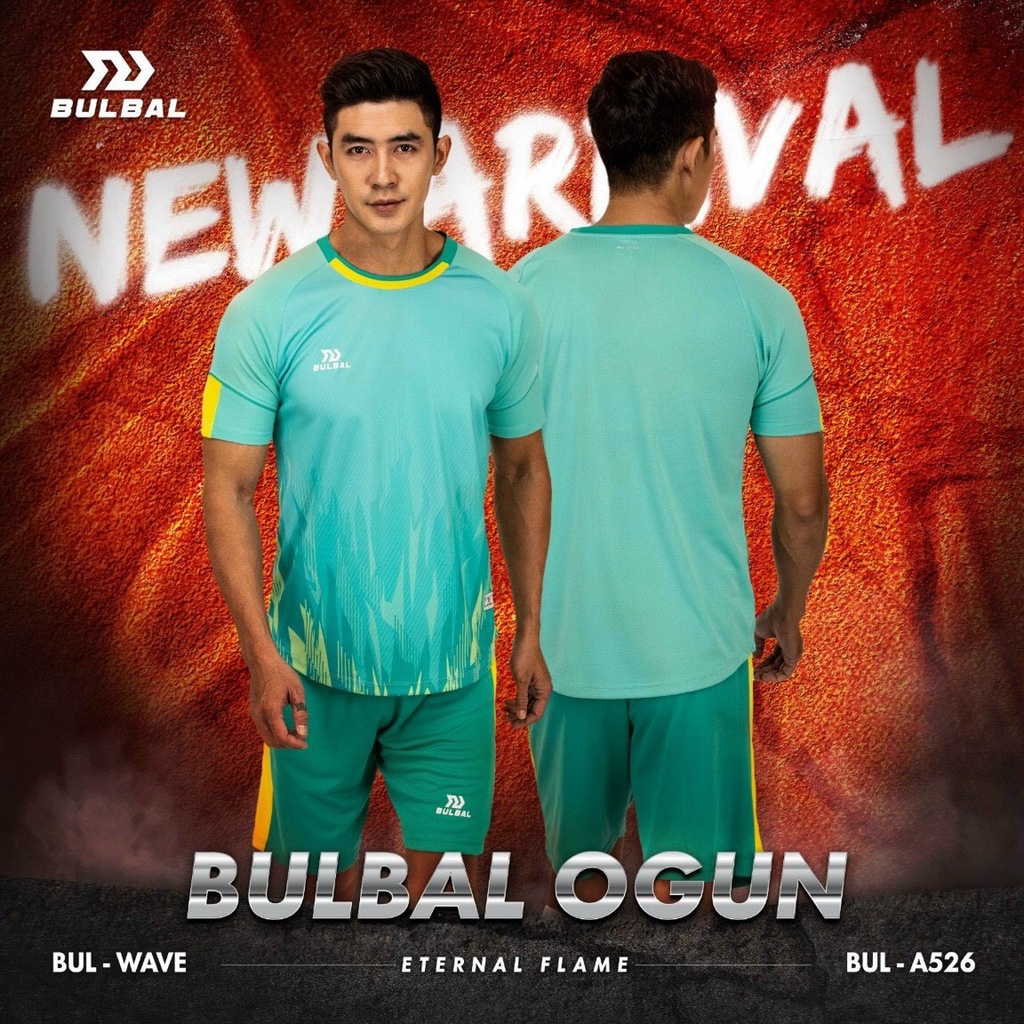 Bộ Quần Áo Đá Banh Chính Hãng Bulbal Ogun - Co Giãn 4 Chiều, Thoải Mái Vận Động