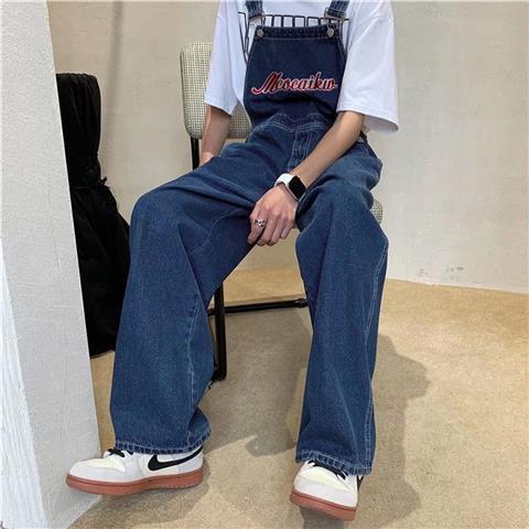 Seluar jin lelaki Quần Yếm denim Siêu Mỏng Thời Trang Mùa Hè Dành Cho Nam