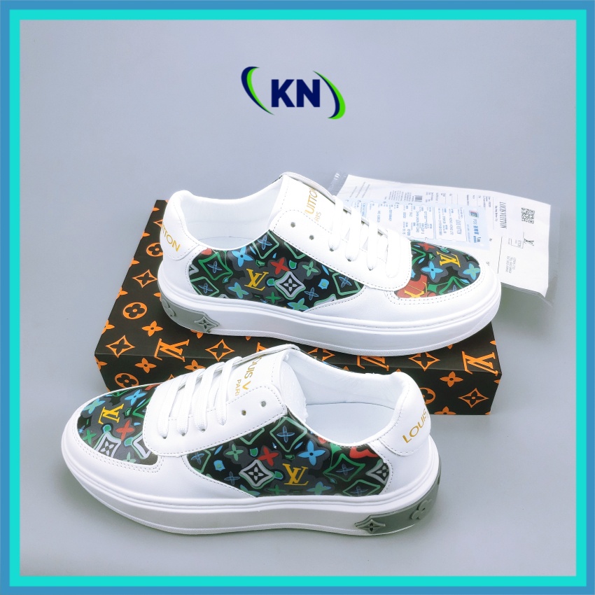 Giày LV 3D 3 Màu Hot Trend Luonvuituoi Chống Trơn Ôm Êm Chân Nhất KN