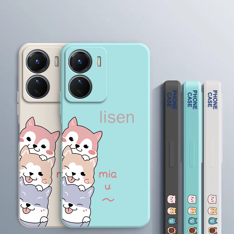 Ốp lưng Vivo y16 Ốp Điện Thoại In Hình Chú Chó Hoạt Hình Cho Vivo Y16 Y22 Y22S Y21S Y21 Y33S T1X Y20 Y20S Y12S Y15S Y01 Y15A Y11 Y12 Y17 Y15 Y02S U10 GG