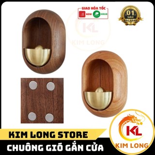 Chuông gió , chuông cửa bằng gỗ - Beru , chuông gỗ phong cách Nhật Bản thiết kế đơn giản nhỏ gọn