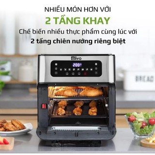Nồi chiên không dầu Olivo AF12 - Hàng chính hãng
