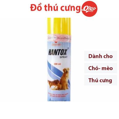 Xịt Hantox Spray Orgo diệt bọ chét ve chấy rận ghẻ chó mèo (2 loại) - diệt các loại bọ trên gia súc gia cầm