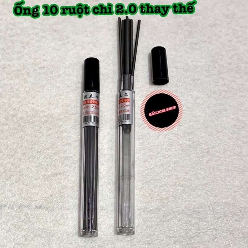 [Giá Sỉ] Bút chì bấm Ruột to 2.0mm