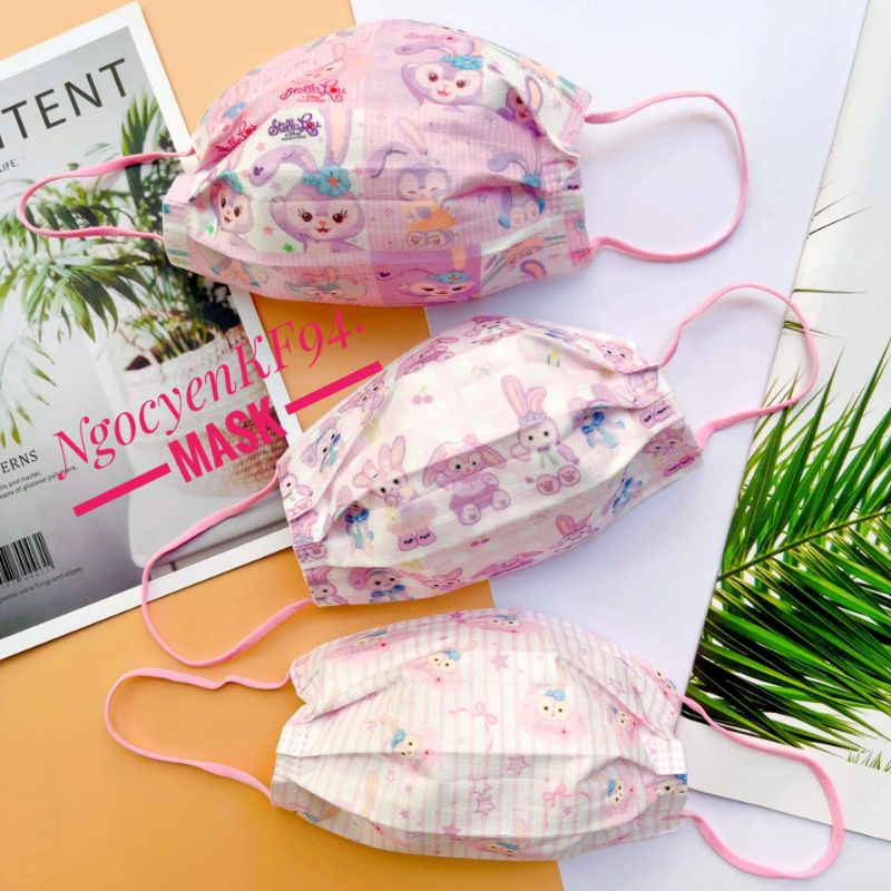 Khẩu Trang Y Tế Cho Bé Trai ,Bé Gái 4- 9Tuổi Hoạ Tiết Dễ Thương (Túi 10/50 Cái)