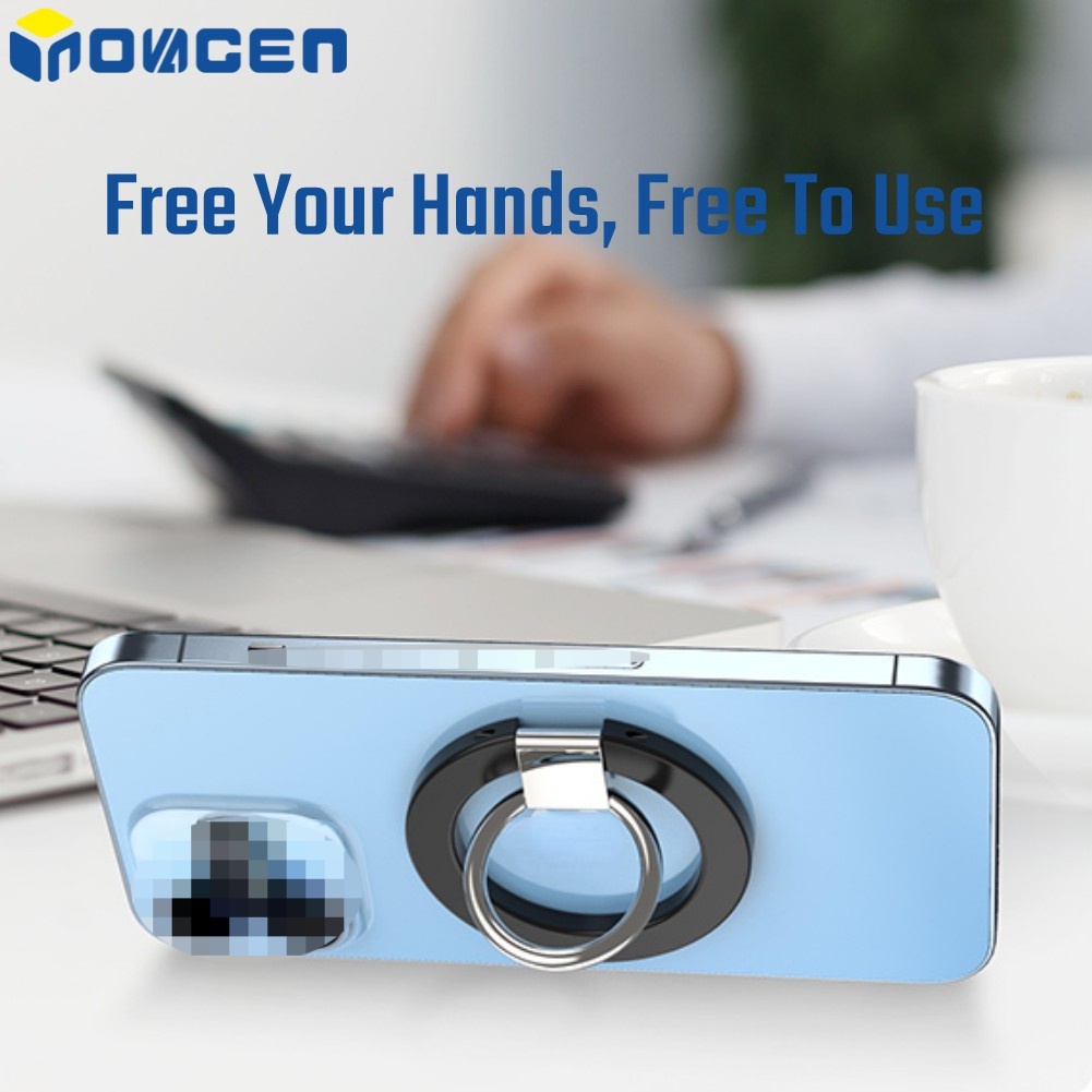 Giá Đỡ Điện Thoại Bằng Nhôm Có Nam Châm Và Tay Cầm Không Cần Khoan