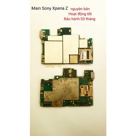 Main Sony Xperia Z nguyên bản còn hoạt động