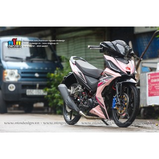Tem Winner V1 - mẫu Rs150r ( Hồng Nhám)