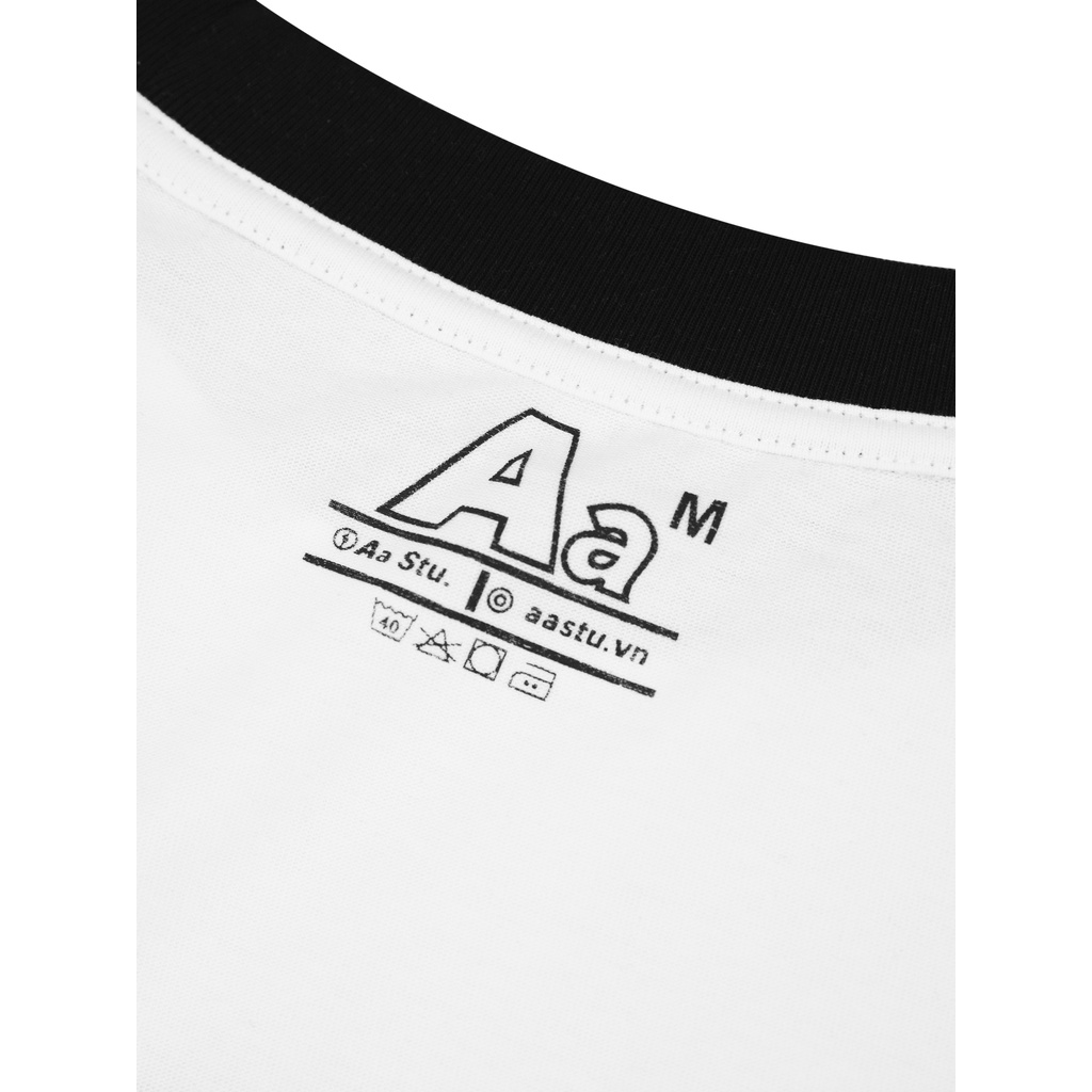 ÁO THUN XỊT SƠN TRÁI TIM AA STU - AA STU.® BOXY HEART SPRAY TEE - M/WN Aastudio